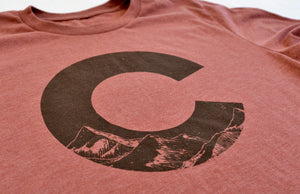 Colorado "C" Heather Clay T-Shirt