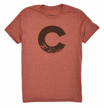 Load image into Gallery viewer, Colorado &quot;C&quot; Heather Clay T-Shirt