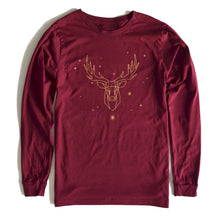 Load image into Gallery viewer, Elk with Snow - Long Sleeve Shirt