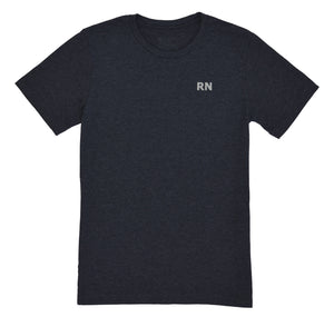 ICU Nurse Shirt RN - Midnight Navy