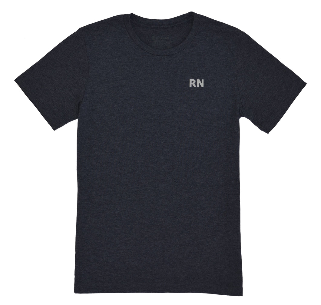 Nurse RN Shirt - Midnight Navy