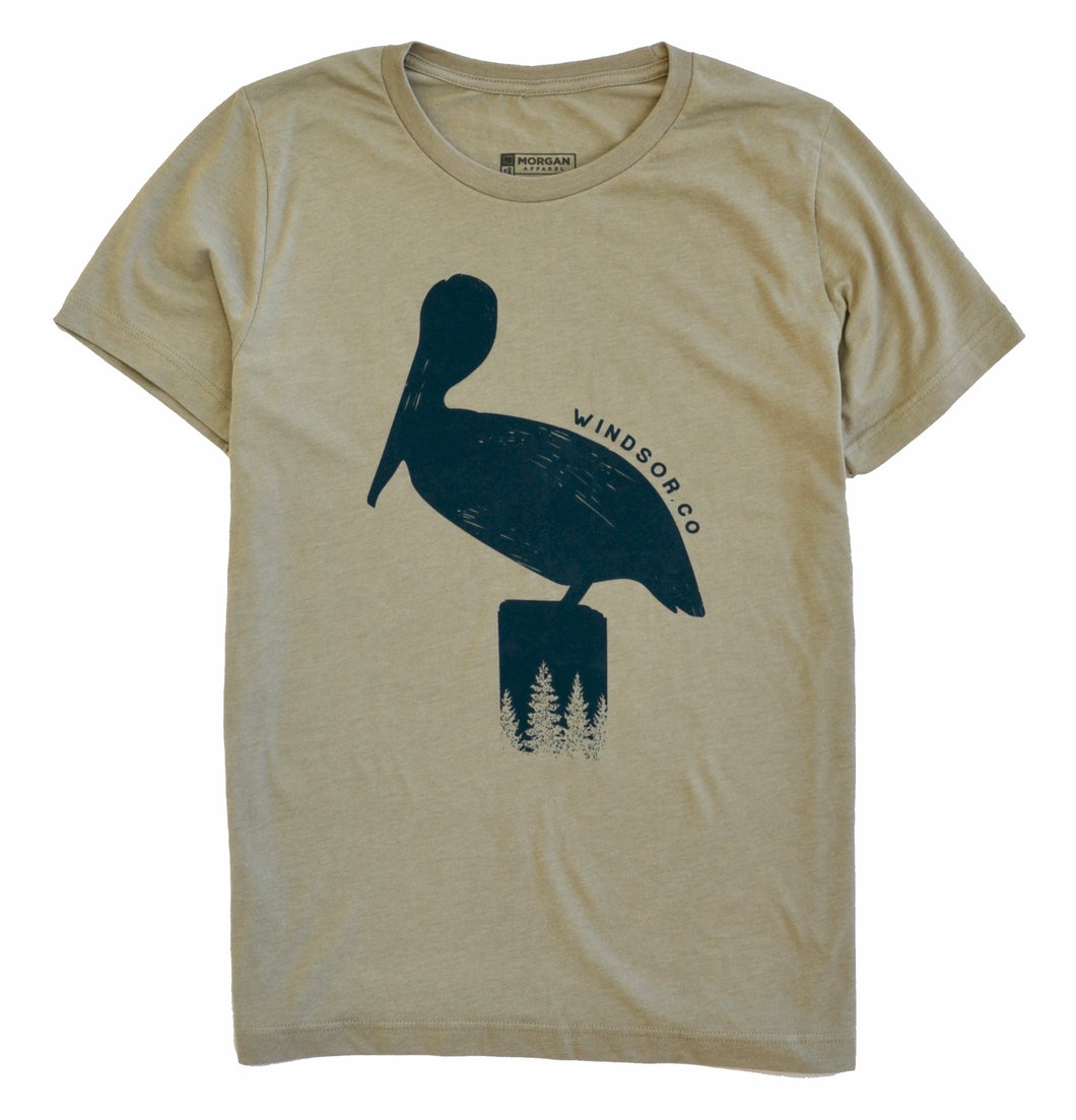 Windsor Pelican Heather Stone T-Shirt