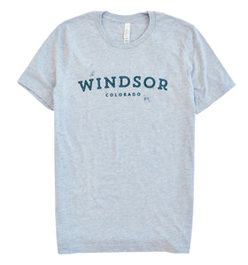 Windsor - Heather Prism Blue T-Shirt